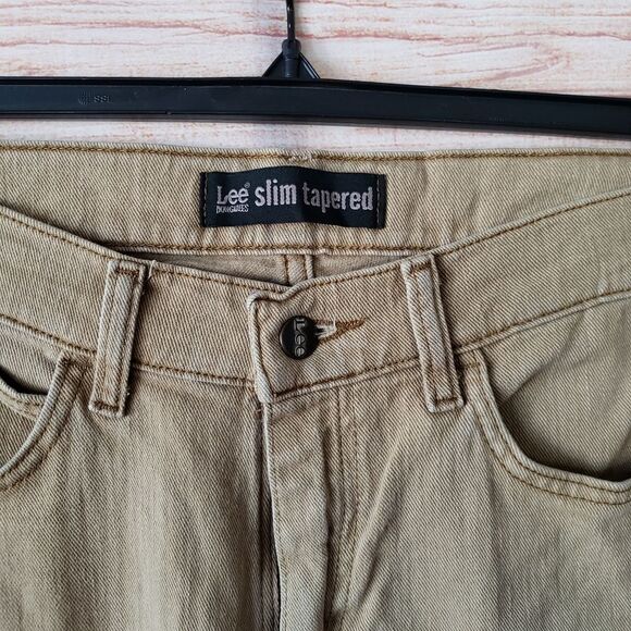 Lee Slim Tapered Zip Fly 5-Pocket Cotton/Spandex Jeans - Picture 2 of 8